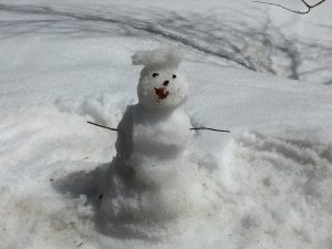 laughing snowman